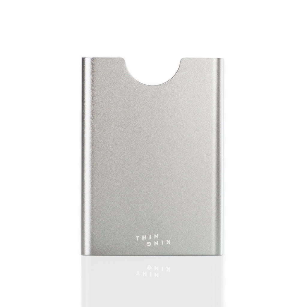 Thin King credit card case - Silver