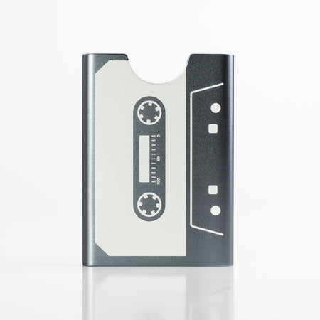 Thin King credit card case - Black Art Deco