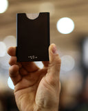 Thin King porta carte di credito - Nero Nuovo