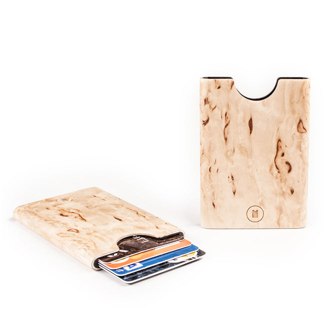 Thin King Heritage - Curly Birch - Thin King card case