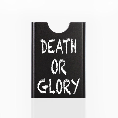 Thin King credit card case - New Black Death or Glory