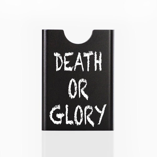 Thin King credit card case - New Black Death or Glory