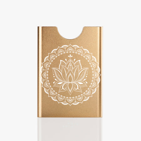Thin King credit card case - Champagne Partridge