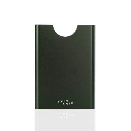 Thin King aluminum credit card case - Black Pineapple
