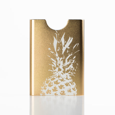 Thin King credit card case - Champagne Partridge