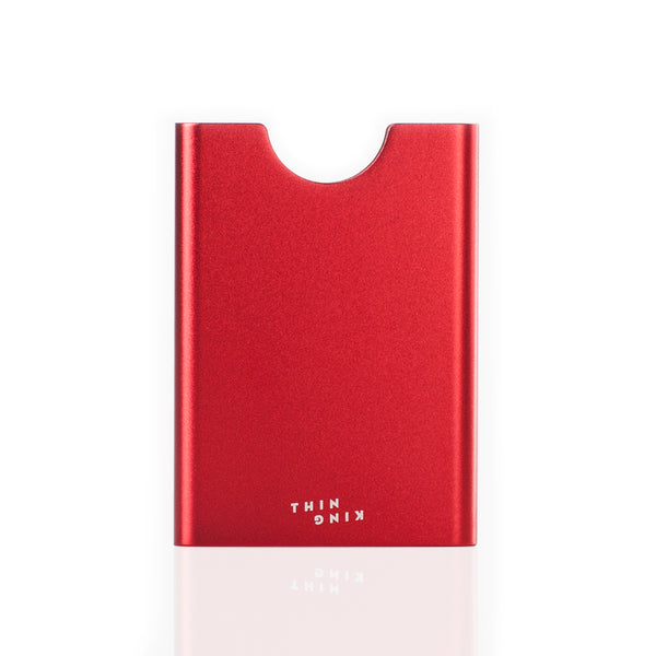 Thin King credit card case - Red notes - Thin King card case