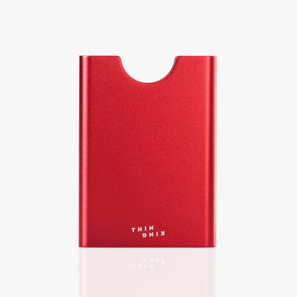 Thin King credit card case - Red Fox by Monika Boo