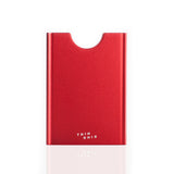 Red Thin King aluminum credit card case  