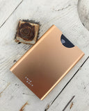 Thin King credit card case - Champagne