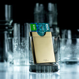Thin King credit card case - Champagne